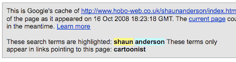 Google Cache