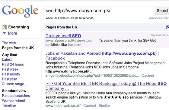 Google SERP