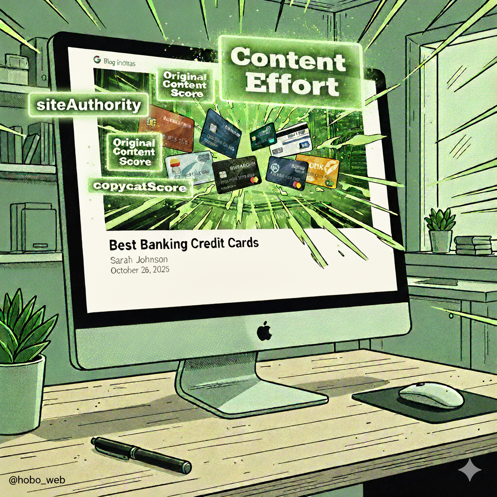 Content Effort Score