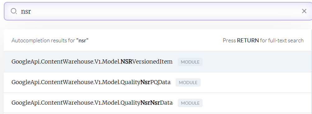 NSR