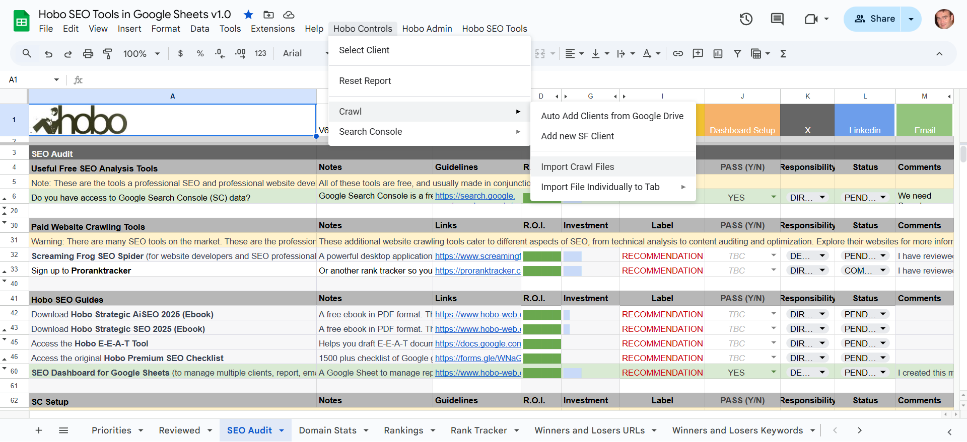 SEO Audit Framework