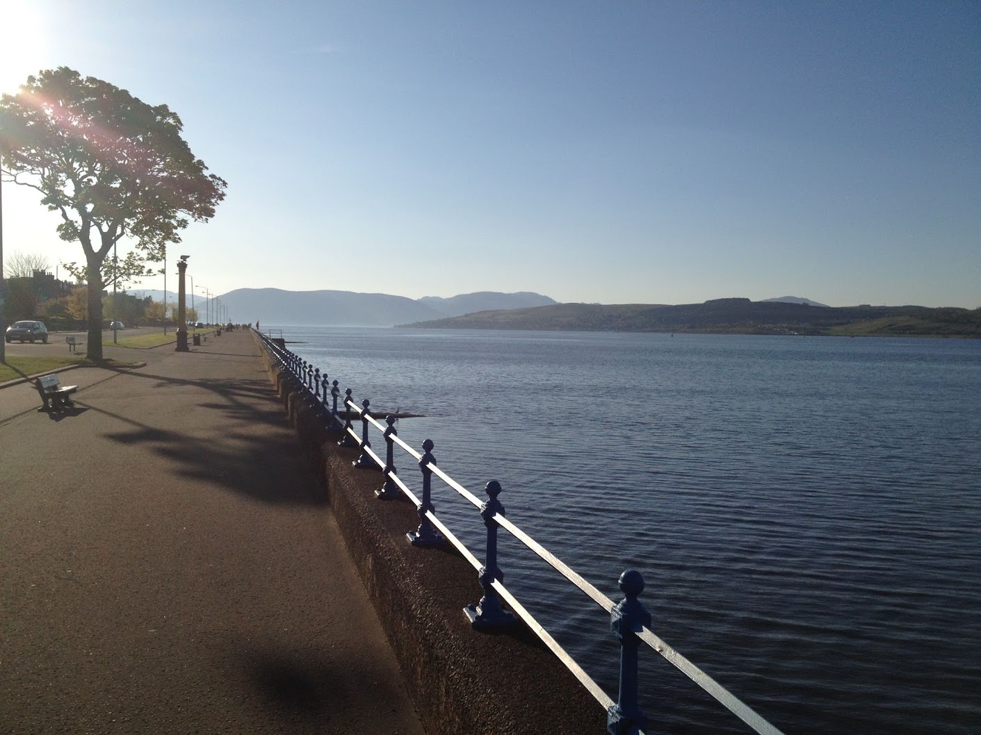 Greenock Esplanade, Inverclyde, Scotland, UK