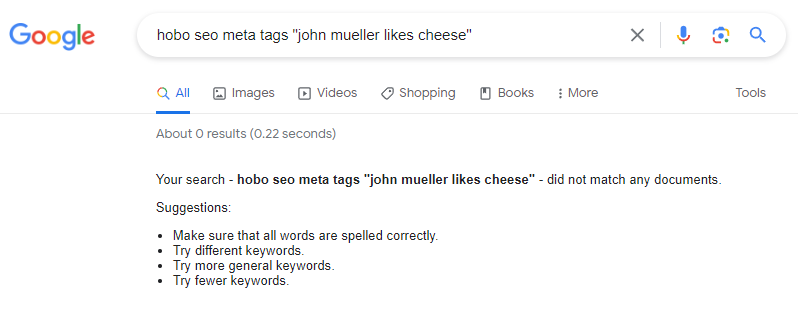 Meta description test 2023