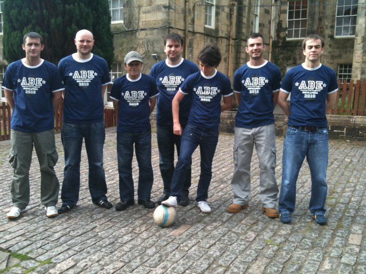 Chris Ballantyne, Alan Muir, Jim Harkins, Robert Mckenzie Jack Osborne, Martin Gardner and Rodger Patterson.