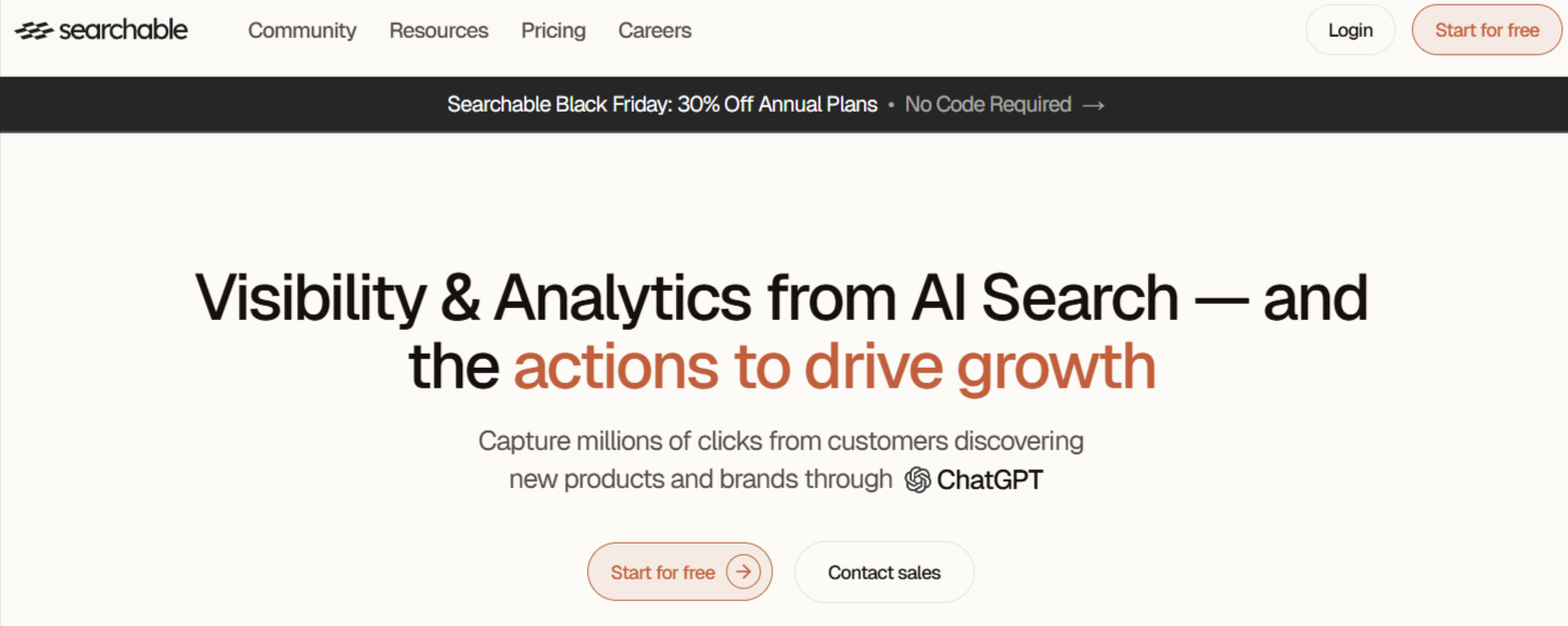 Searchable.com - AI SEO Platform of the future